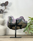 Natural Amethyst Stalactite Formation on Stand - MWS3237