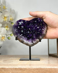 AAA Grade Natural Amethyst Heart Carving - Perfect Gift - HST0240