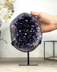 Large Natural Amethyst Stone Crystal Geode - MWS2465