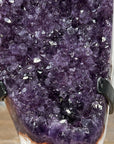 Stunning Natural Amethyst Specimen with Banded Jasper Matrix – Perfect for Home Decor - MWS1915