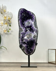 Huge Natural Amethyst Cluster with Stalactite Eyes Formations - MWS2965