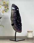 Large Natural Amethyst Specimen with Colorful Jasper Matrix - MWS1744