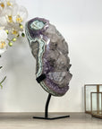 Huge Amethyst Crystal with outstanding Calcite Formation - MWS2385