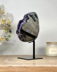 Uruguayan Aamethyst Geode, Deep Purple Specimen - MWS2057