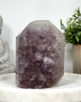 Uruguayan Amethyst & Agate Stone Tower with huge Crystals - STP0149