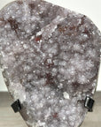 Pink Amethyst Cluster Formation with Metal Stand - MWS2865