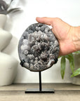 Natural Quartz Cluster Specimen with Rare Crystal Formations - MWS3158