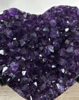 Stunning Deep Purple Amethyst Heart Carving - HST0288