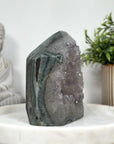 Amethyst & Green Jasper Stone Obelisk - STP0150