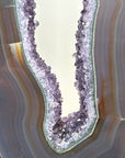 Natural Large Agate & Amethyst Crystal Portal - MWS2121