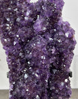 Uruguayan Amethyst Crystal Cluster on Custon made Stand - MWS2895