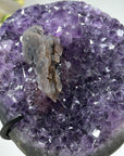 Natrual Amethyst Cluster with Calcite Specimen - MWS1283