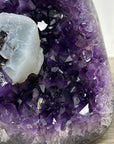Stunning Amethyst Cathedral with Calcite Crystal Inclusion - CBP1194