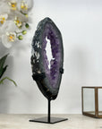 Large Stunning Amethyst Geode Slice, Crystal Portal - MWS1952