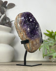 Huge Natural Amethyst & Jasper Statement Piece for Home Decor - MWS3322
