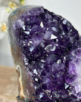 Deep Purple A Grade Natural Amethyst Crystal Cluster - MWS1650