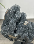 Natural Grey Tone Quartz Cluster with Stalactite Formation - MWS2762