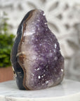 Natural Large Amethyst Flame Carving - FST0080