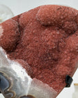 Unque Red Tone Natural Sugar Druzy Specimen - MWS1469