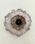 Natural Amethyst & Quartz Stalactite Slices Wholesale Flat - Ideal for Pendants - STS0043