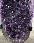 Stunning Amethyst Large Geode, Metal Stand Included - MWS2076