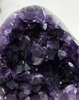Unique Natural Uruguayan amethyst Cathedral with Huge Deep Purple Crystals - CBP1216