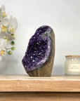 Self Standing Amethyst Cathedral - Deep Purple Crystals - CBP1112