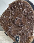 Brown Tone Druzy Agate Geode for Home Decor Display - MWS2675