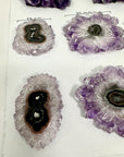 Amethhyst & Quartz High-Quality Stalactite Slices for Jewelers - Wholesale Bulk Pack - STS0071