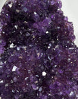 Purple Amethyst Cluster on Stand - Home or Office Display Specimen - MWS2631