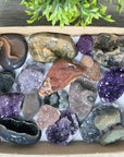 Natural Uruguayan Mineral Lot – Hand-Polished Stones Sold in Bulk for Decor and Healing