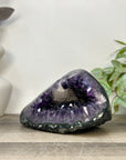 Top Quality Amethyst Geode with Calcite inclusion - STGE0070