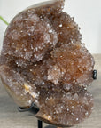 Natural Caramel Citrine Cluster – Radiant Golden Crystal for Abundant Energy & Home Decor - MWS2522