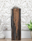 Stunning Large Petrified Wood Obelisk - STP0042