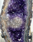 Unique Large Amethyst Portal with Deel Purple Crystals - MWS2317