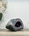 Amethyst & Agate Geode with Crystal Cavity from uruguay - STGE0030
