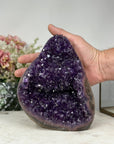 A+ Grade Natural Amethyst Cathedral, Deep Purple Crystals - CBP1026