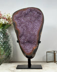 Huge Natural Amethyst Cluster with Red Agate Shell - AWS1355