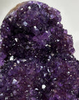 Purple Amethyst Cluster on Stand - Home or Office Display Specimen - MWS2631