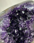 Deep Purple Natural Amethyst Geode Statement Piece - MWS2551