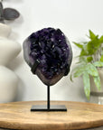 Top Quality Natural Amethyst Stone - Huge Deep Purple Crystals - MWS3046