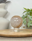 Yellow Tone Quartz Druzy Sphere Geode - SPH0172