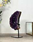 Deep Purple Amethyst moon Stone - MWS2582