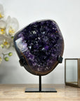 A+ Grade Natural Amethyst with Agate Shell - MWS1966