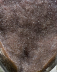 Large Natural Quartz Sugar Druzy Geode - MWS1251