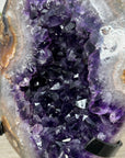 Natural Amethyst Geode - Deep Purple & Shinny Crystals - MWS2184
