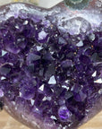Stunning Natural Amethyst Heart Crystal - HST0246