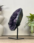 Natural Amethyst Geode on Stand from Uruguay - MWS3352