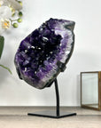 Amethyst Geode with Deep Purple Large Crystals from Uruguay - MWS2930