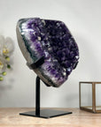 Uruguayan Amethyst Geode with Beautiful Calcite Formations - MWS1846